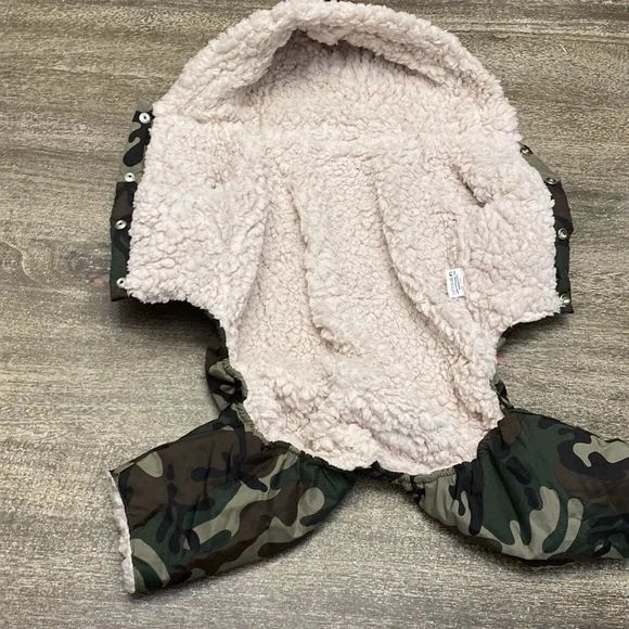 Puppy angel overalls camouflage - Picture 6 of 8